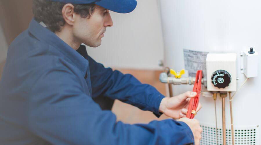 Local tankless water heater installation in South Shore, SD